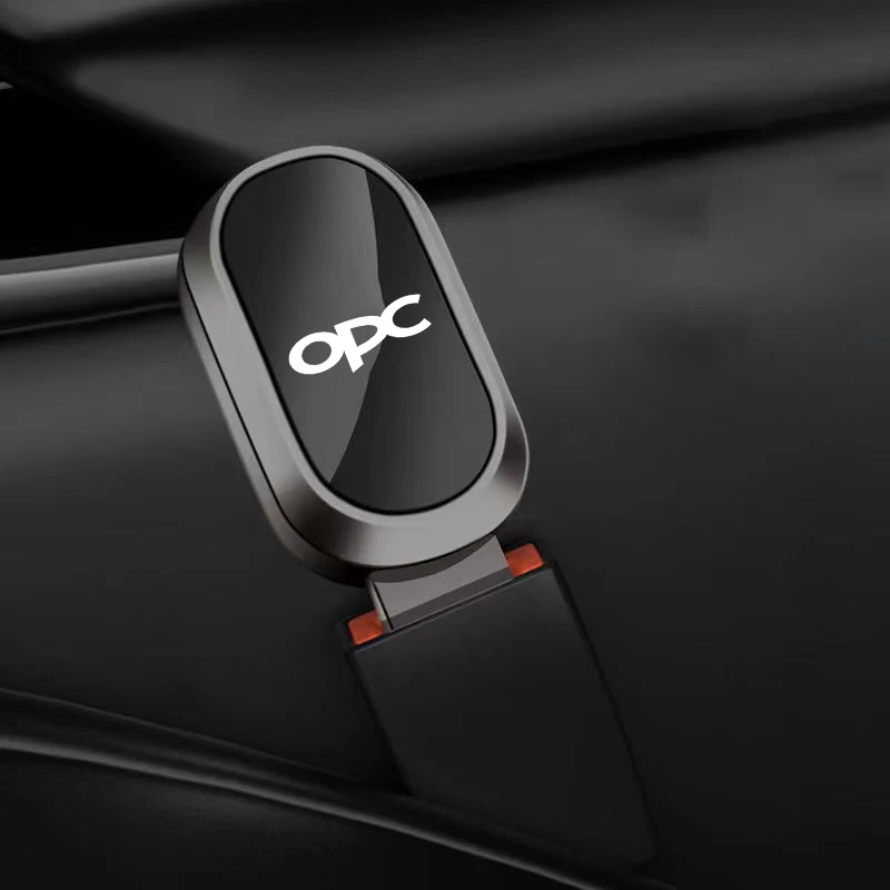 

Zinc Alloy Car Seat Belt Silencer For Opel Opc Corsa Vivaro Mokka Vectra Meriva Car Seat Plug Auto Seat Belt Extension Buckle