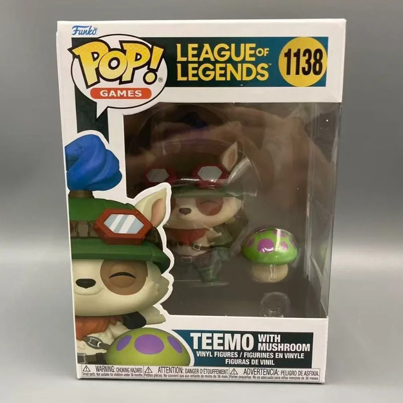 Фото Оригинальные коллекционные виниловые фигурки Funko POP LOL League of Legends: Джинкс, Ари, Кейтлин, Люкс, Тимо, Вай, Гвен, Виктор – игрушки, декор, подарки №4