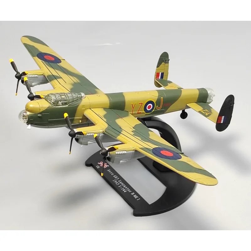 Литая под давлением масштаб 1/144 модель бомбардировщика британских ВВС