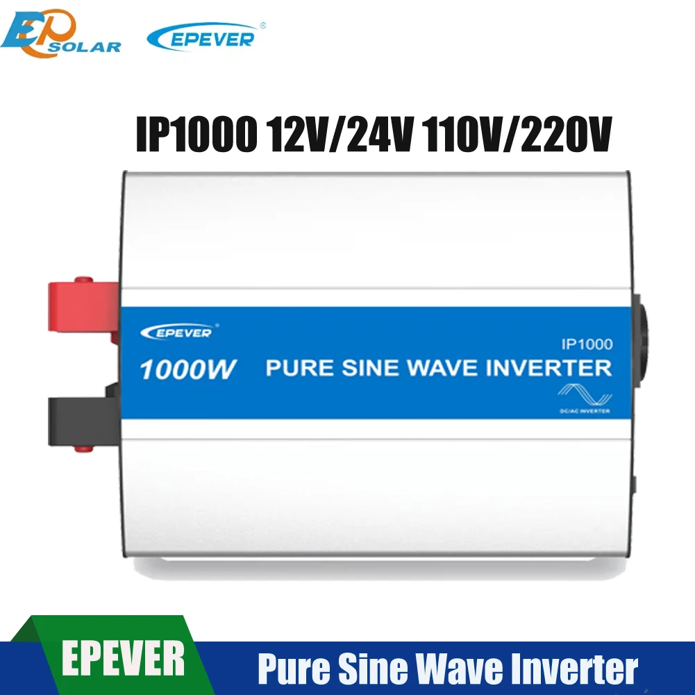 EPever 1000 Вт IPower чистый синусоидальный инвертор 12 В/24 В вход в переменного тока выход