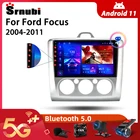 Srnubi Android 10 автомобильное радио для Ford Focus 2004-2011 мультимедийный видеоплеер 2Din 4G WIFI GPS навигация Carplay DVD головное устройство