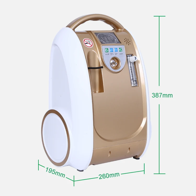 

Olv-b1home Mini Oxygen-concentrator Battery Small Portable Electric Oxygen Concentrator with Trolley Health Care 1-5l/min Adjust