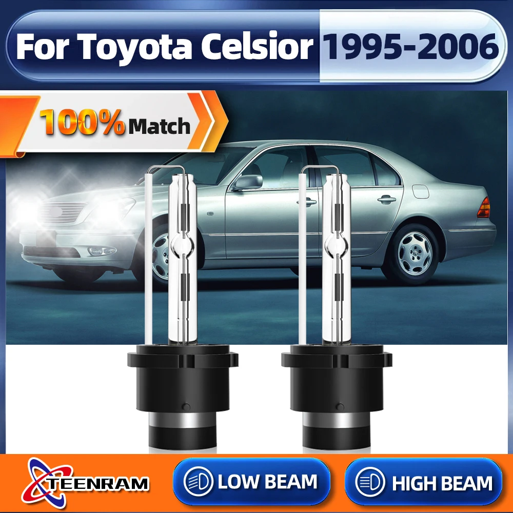 

D2R HID Bulb CBI HID Xenon Headlight Lamp D2 Headlamp Light 6000K For Toyota Celsior 1995-2000 2001 2002 2003 2004 2005 2006