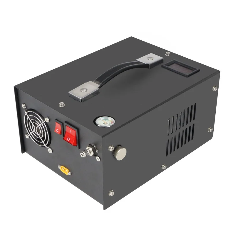 

4500Psi 300Bar 12V Portable PCP Air Compressor Electric High Pressure Pump with Transformer Diving Inflator