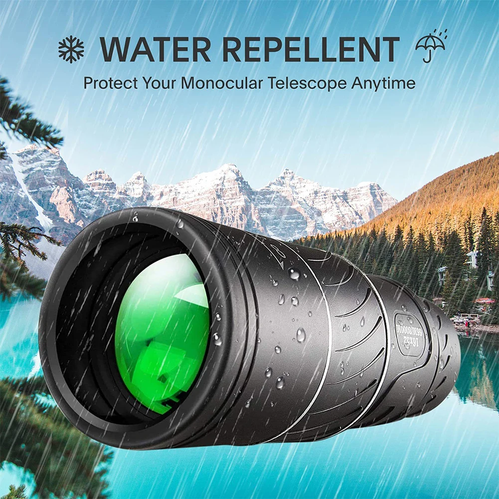 40X60 HD Optics BAK4 Telescope Night Vision Monocular Portable High Power For Hunting Bird Watching Holiday Gift | Инструменты