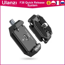 Ulanzi FALCAM F38 Universal DSLR Camera Gimbal Arca Swiss Quick Release Plate Clamp Quick Switch Tripod Slider Mount Adapter