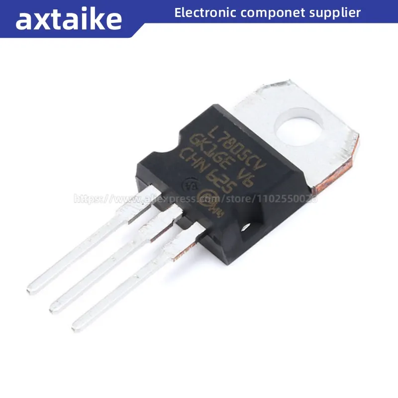 

10PCS L7805CV L7806CV L7808CV L7809CV 7810 L7812CV L7815CV 7818 L7824CV LM317T TO-220 7805 Linear Voltage Regulators Positive