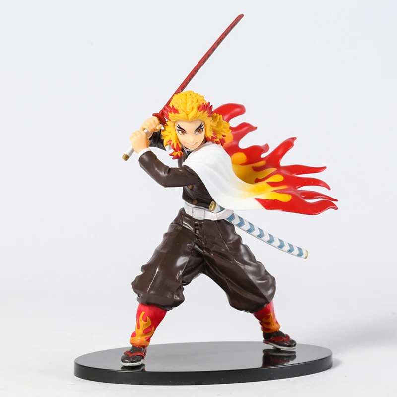 

Фигурка из ПВХ «рассекающий демонов» киметсу no Yaiba Rengoku Kyoujurou, Игрушечная модель куклы