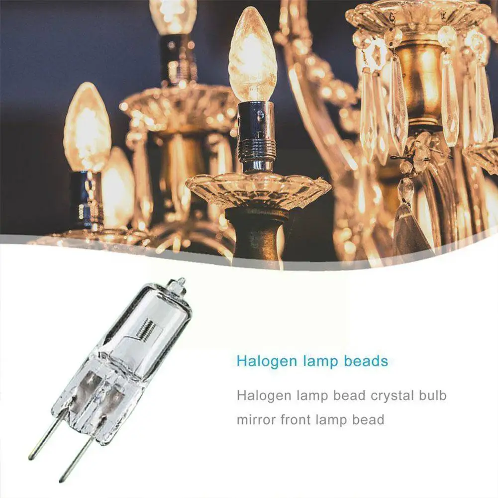 

4pcs G6.35 12v Light Bulb 12v Gy6.35 Halogen Bulb 50w 12v G6.35 Lamp B6x4
