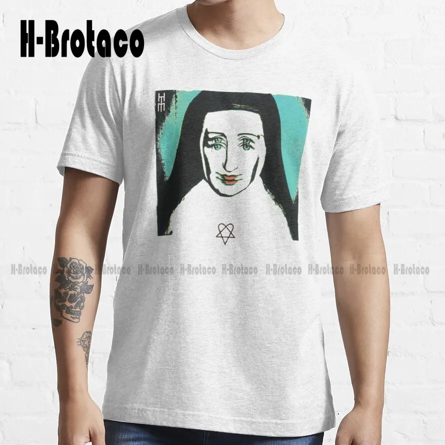 

Him - Band T-Shirt T-Shirts For Men High Quality Cute Elegant Lovely Kawaii Cartoon Sweet Cotton Tee Shirts Make Your Design New