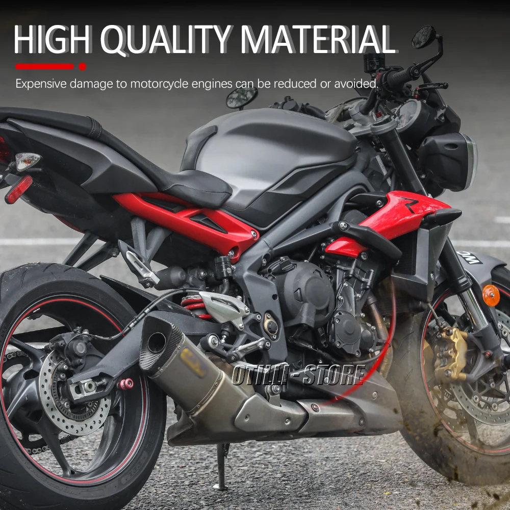 NEW Motorcycle Accessories FOR DAYTONA 675 / R FOR STREET TRIPLE 765 RS / S / R Engine Protective Cover enlarge