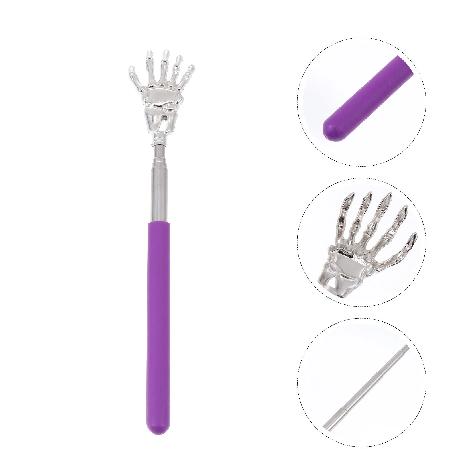 

Scratchermassager Hand Telescopic Handheld Foldable Extendable Tool Retractable Clawcollapsible Stick Device Itching Handy Funny