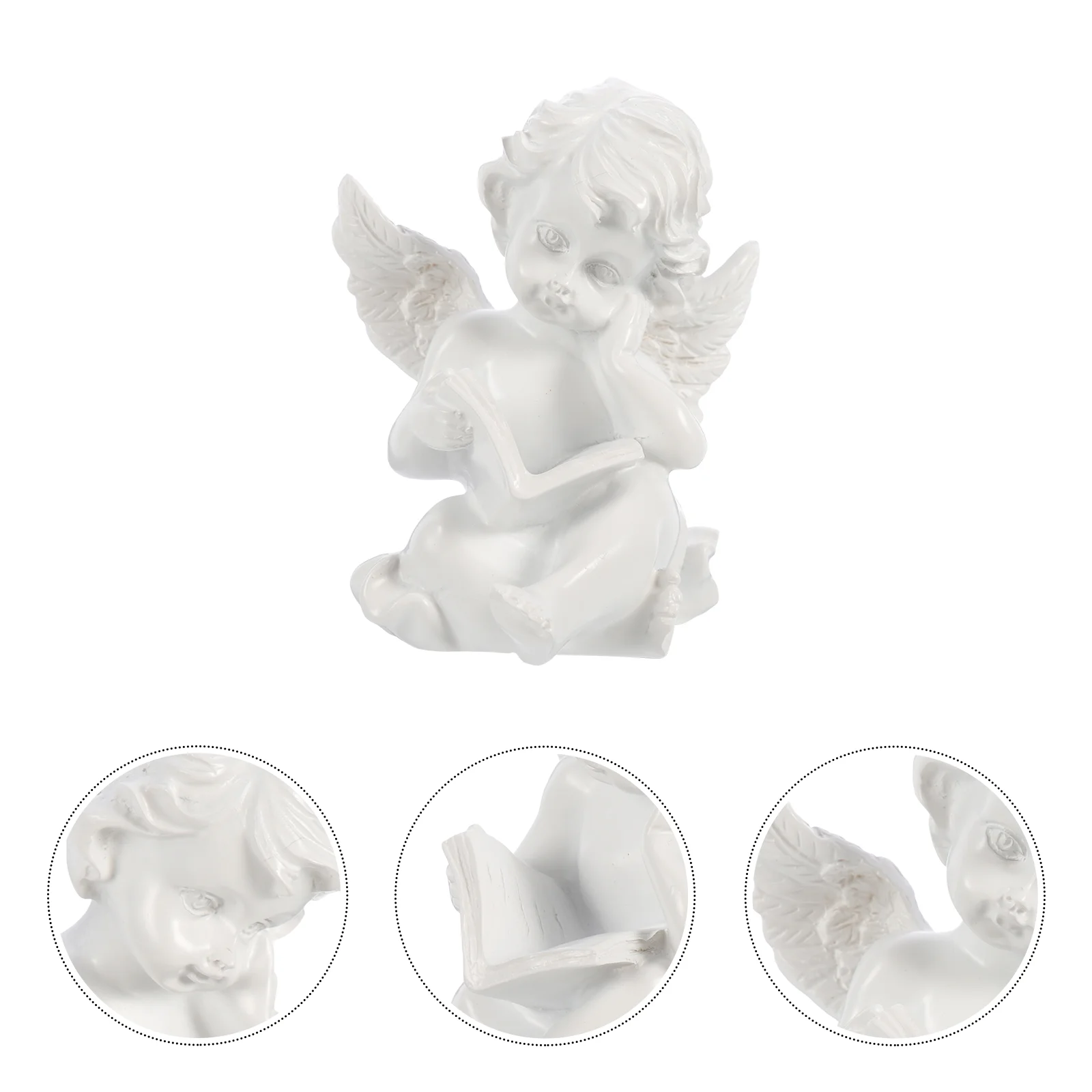 

Скульптура мама Cherubs, подарок на день рождения, миниатюрные садовые фигурки, уникальные фигурки ангелов, детская фигурка Ангела для женщин