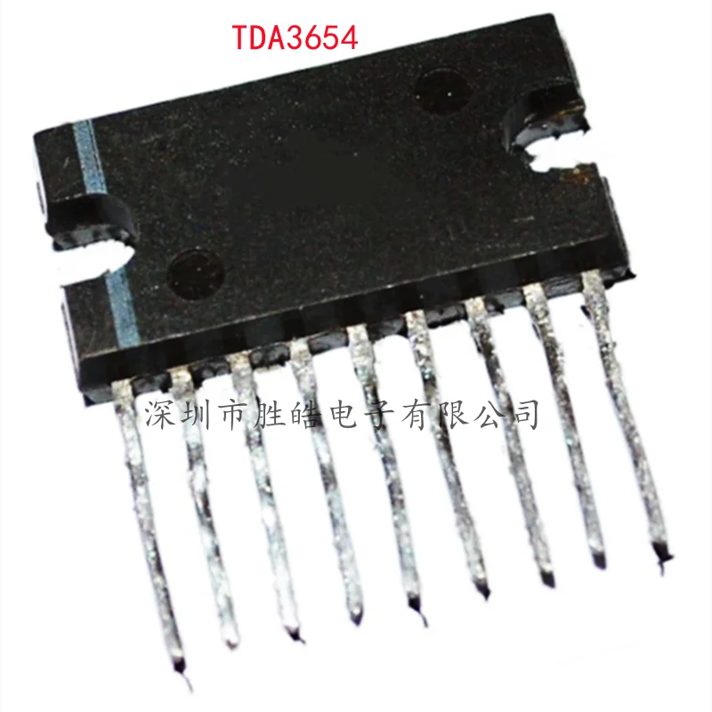 (10PCS)  NEW  TDA3654   3654    Field-Scanning Integrated Circuit Chip  Straight Into ZIP-9  Integrated Circuit