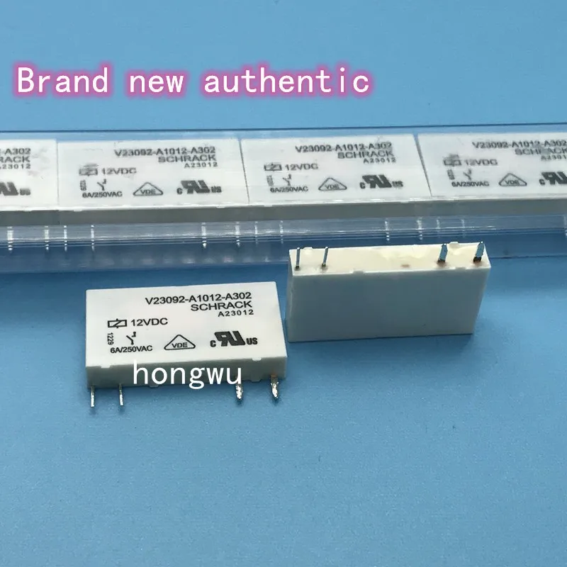 

100% Original New 1PCS/ V23092-A1012-A302 DC12V relay 6A 4pins