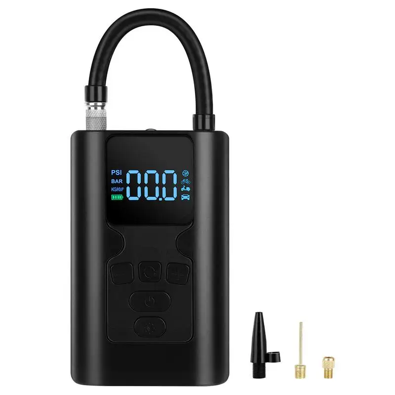 Battery Operated Electric Car Tire Inflator With Digital Pressure Gauge