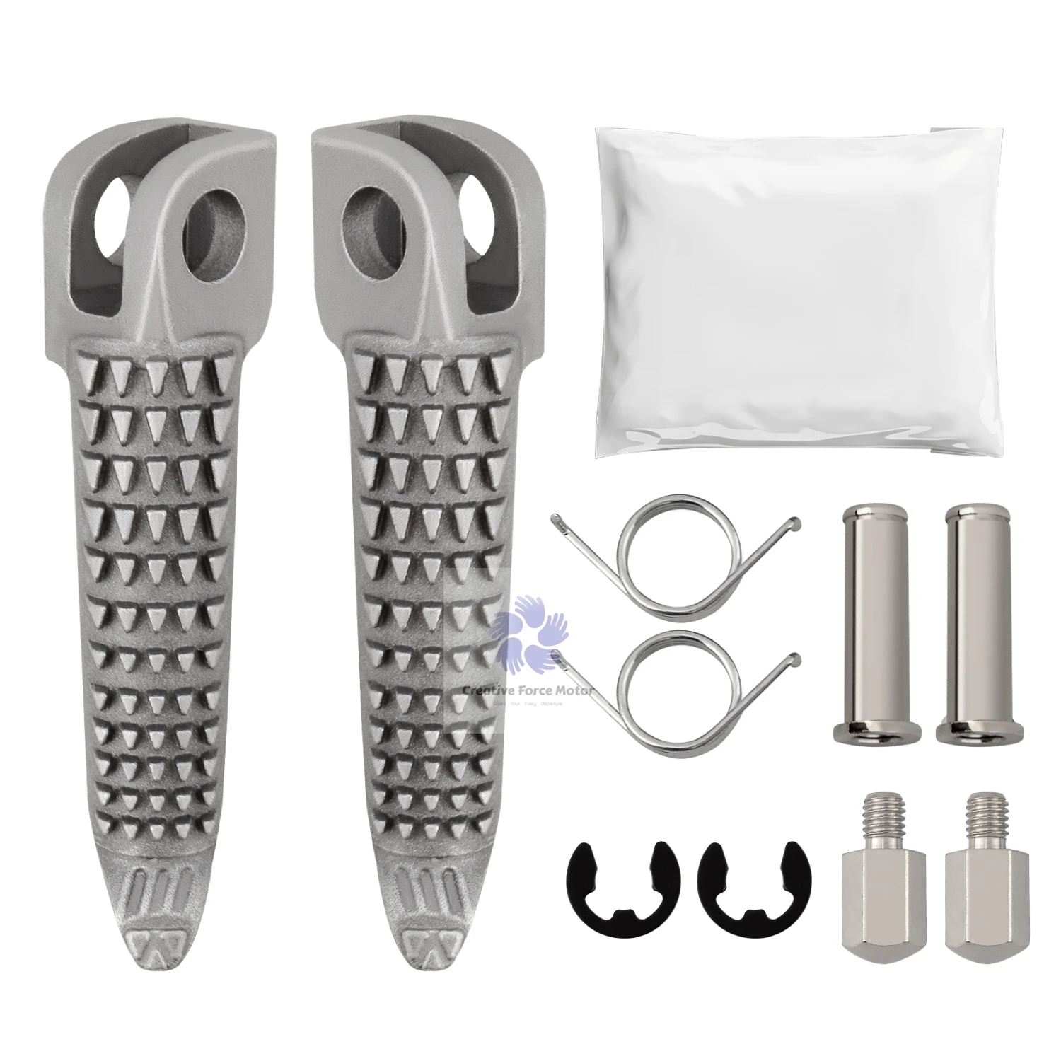 

Передние Подножки Подножки для Мотоциклов Педаль Водителя Для Kawasaki Ninja ZX-6R abs KRT ZX-10R Z800 ZR-800 Z1000 Z H2 SE Аксессуары для Мотоциклов