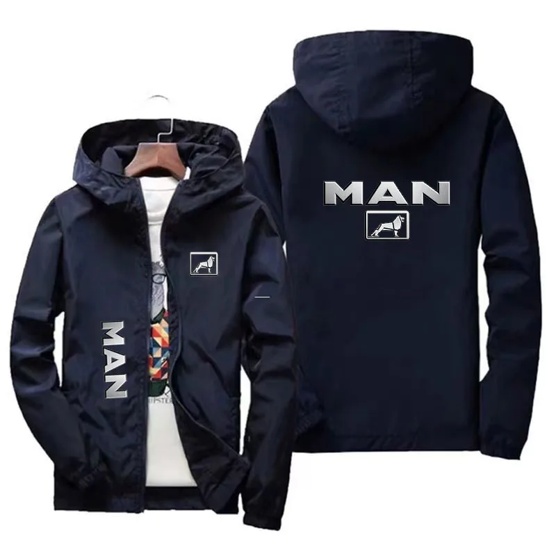 2022 marke Herbst Winter Hoodie Männer der Lkw MANN Auto Marke Logo Print herren Zip Mantel männer Hoodie und Sweatshirt Casual enlarge