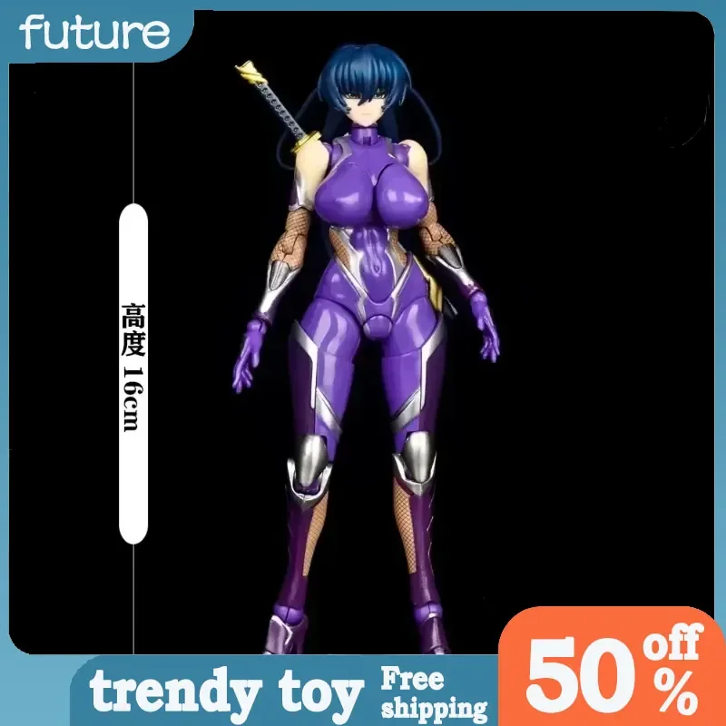 Фото Фигурка Second Axe Asagi Igawa из серии Taimanin: Native Rocket Boy, подвижная статуэтка из ПВХ, коллекционная модель, подарок на день рождения №2