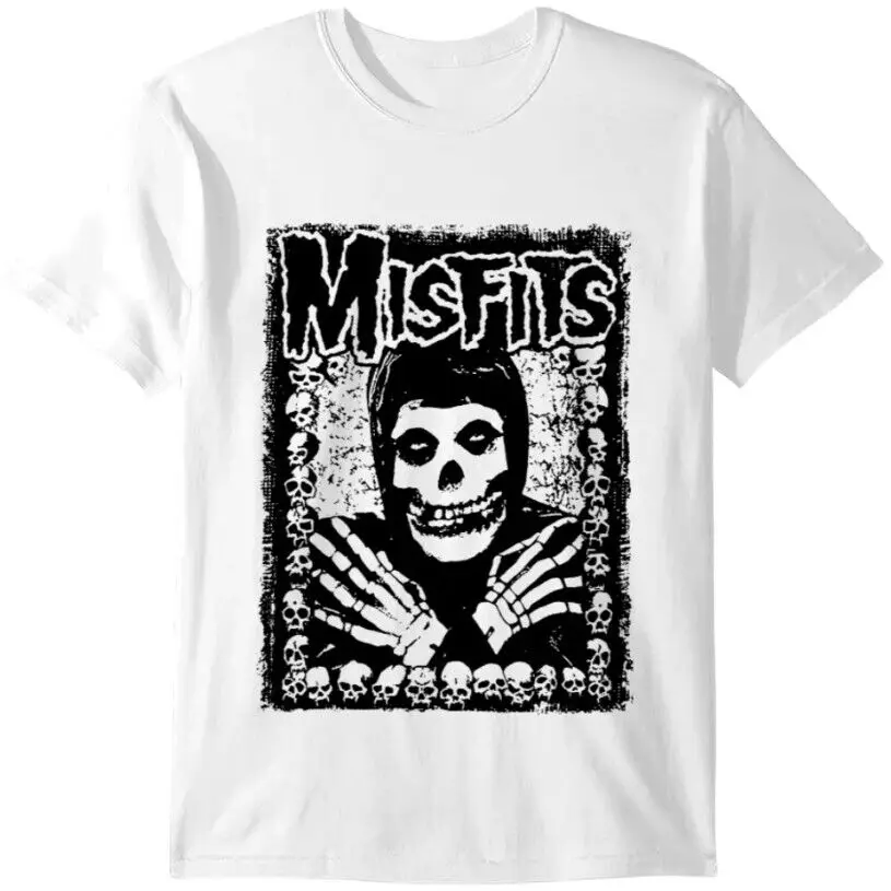 Футболка The Misfits Punk Rock Band хлопковая