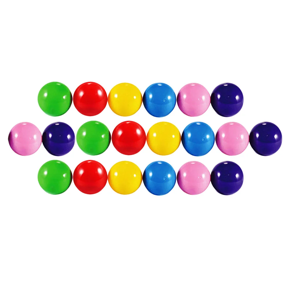 

20Pcs Colorful Funny Creative Lottery Balls Game Balls Number Balls Pong Balls