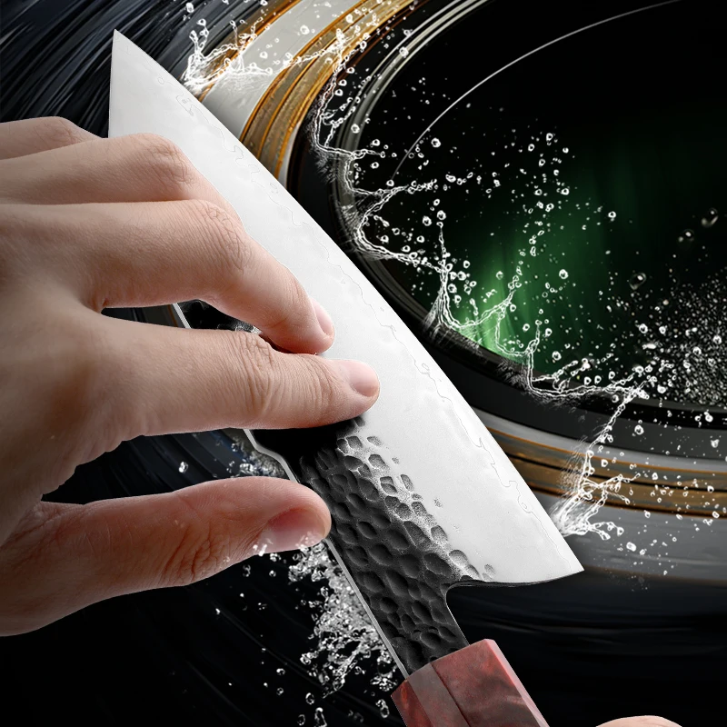 Профессиональный 7-дюймовый нож кирицукэ Grandsharp Ручная ковка нержавеющая сталь