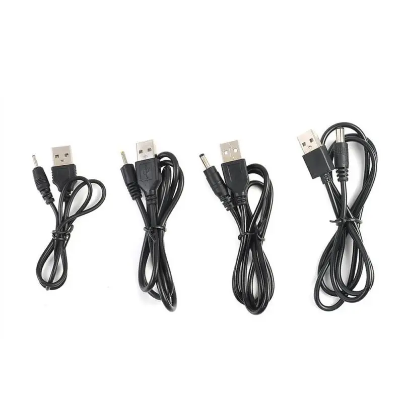 2.0 A Male to DC 2.0*0.6mm 2.5*0.7mm 3.5*1.35mm 4.0*1.7mm 5.5*2.1mm 5 Volt Barrel Jack Power Cable Connector Charger Cord