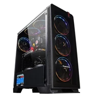wholesale price e5 12 core 48g512g ssd best quality case custom gaming pc desktop computer
