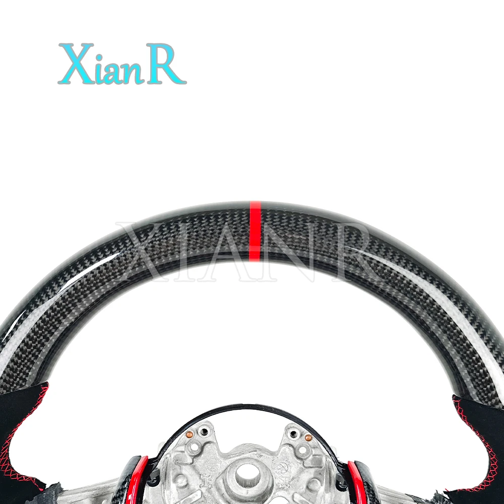 Индивидуальный руль из алькантары кожи и углеродного волокна для BMW E90 E60 E46 F30 F10 M2