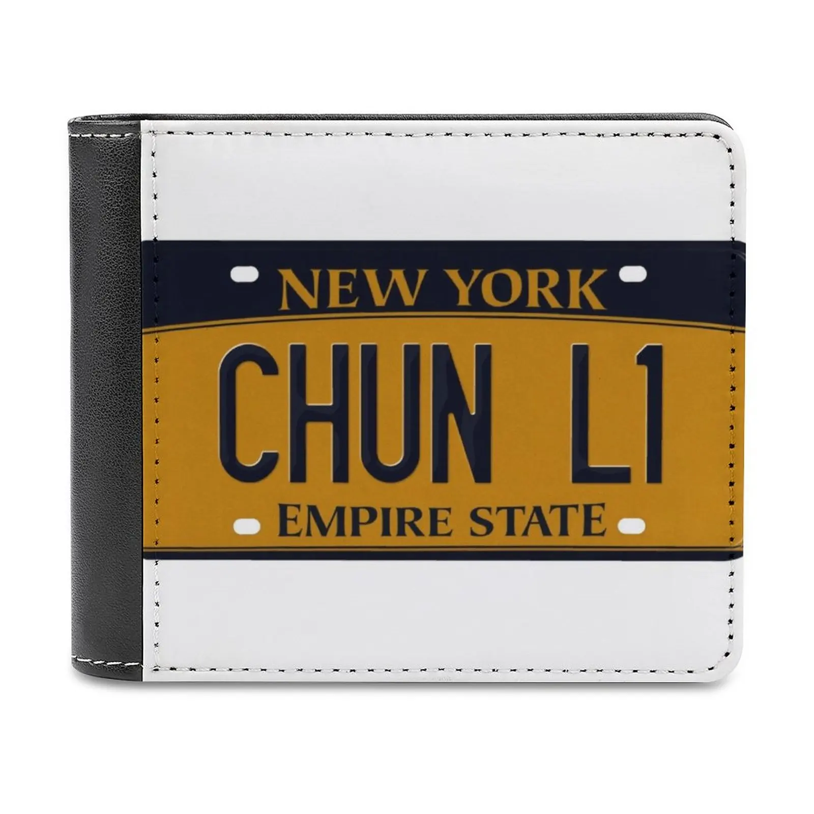 

Кожаный бумажник для мужчин и женщин, Роскошный кошелек с лицензионными пластинами, Nicki Minaj, Nicki Chun Li