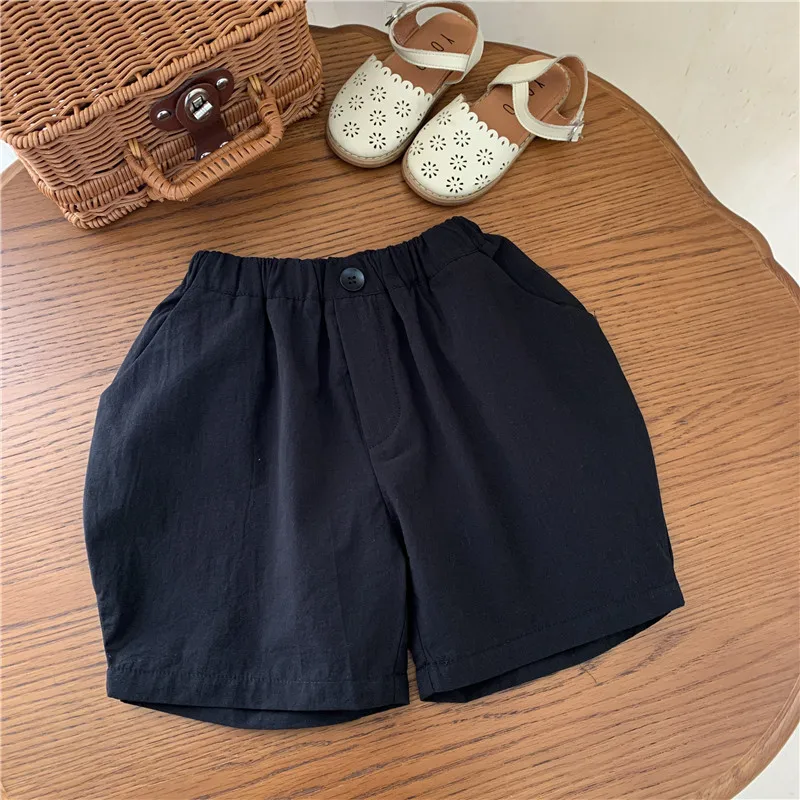 

2022 Children Boy Summer Shorts Toddler Girl Casual Thin Pumpkin Pants Baby Unisex Cute Bloomer Thin Kid Cotton Solid Short Pant