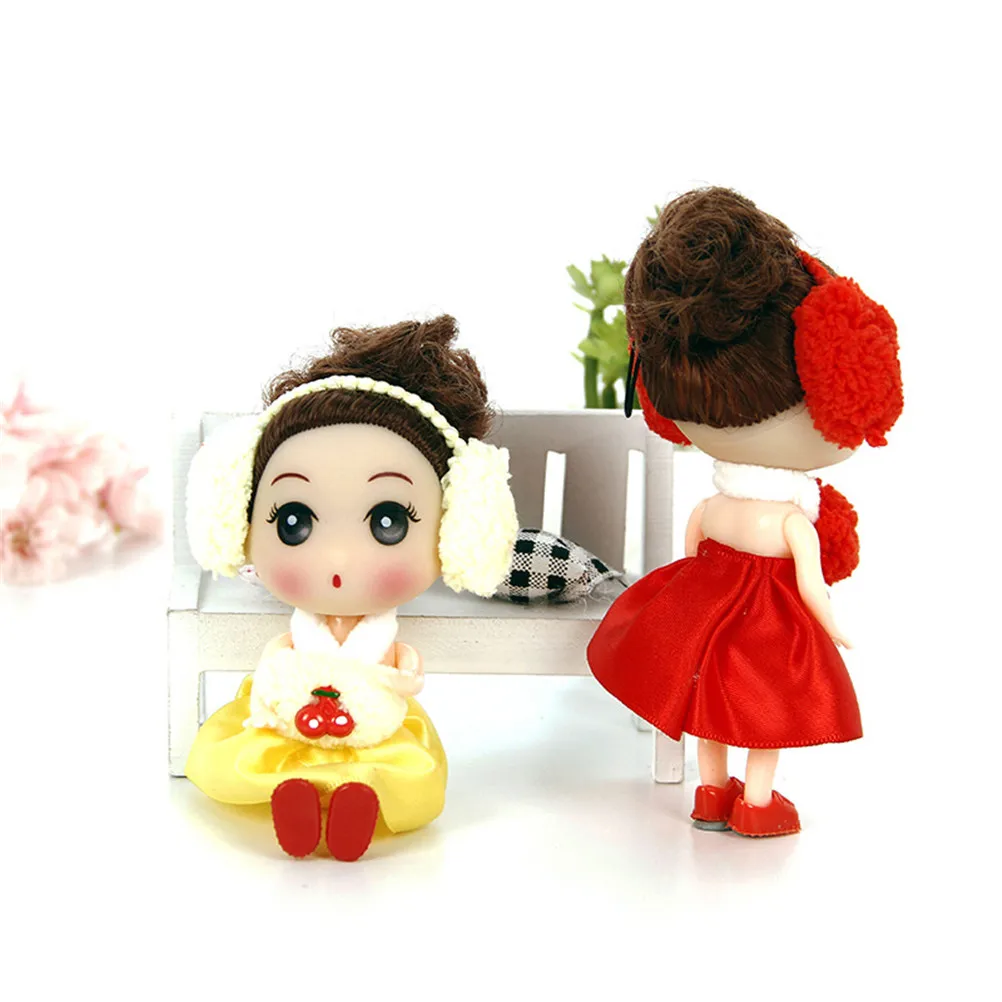 

Mini Cute 12cm Ear Phone Confused Doll Best Toy Doll Gift For Girl