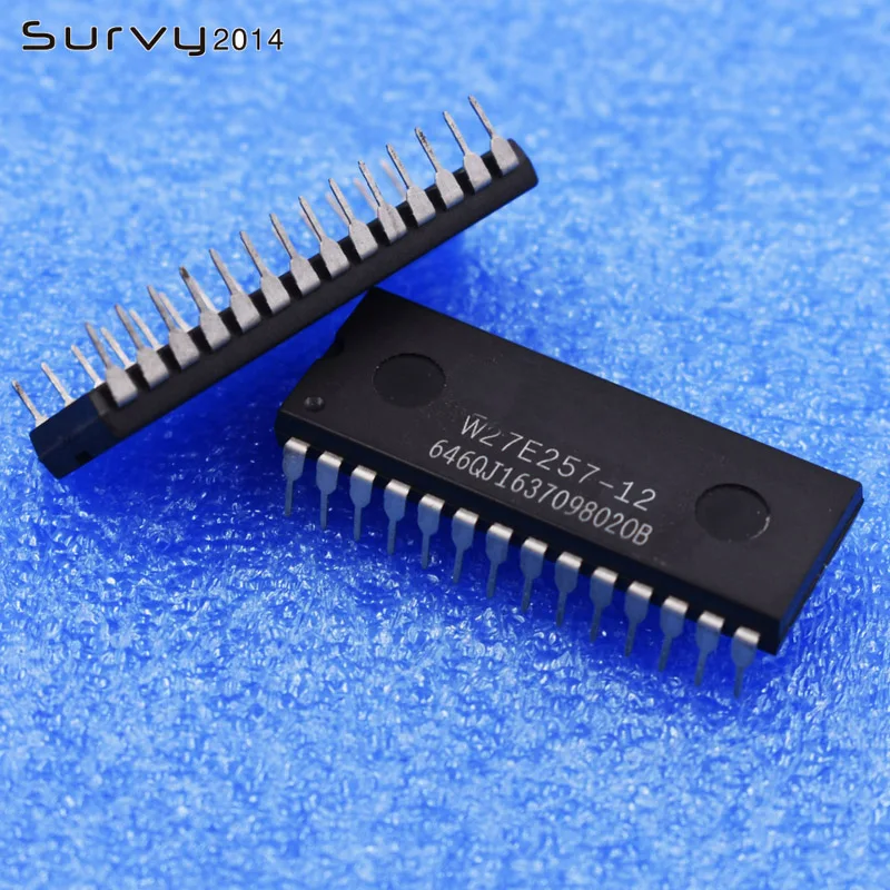 

1/5/10PCS W27E257-12 W27E257 DIP-28 27E257 IC Encapsulation NEW diy electronics