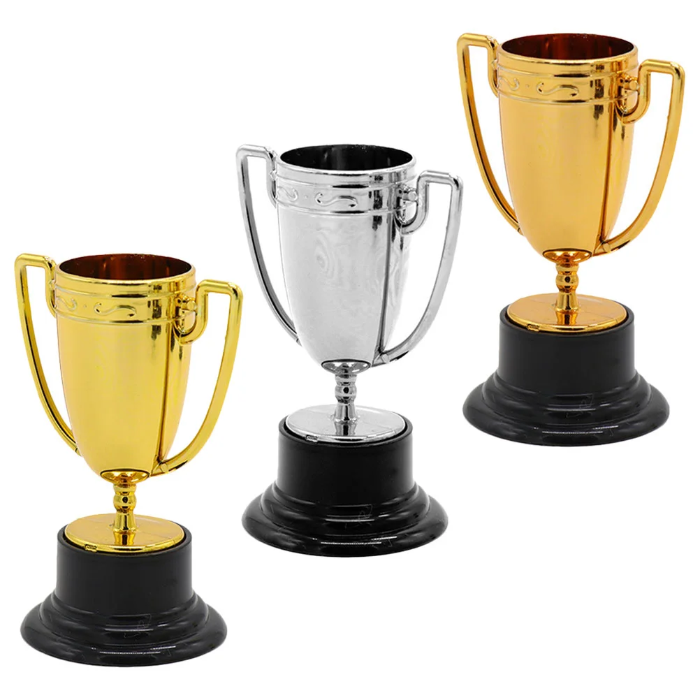 

3pcs Trophy Award Kids Party Award Sports Event Competition Game Award Decoration