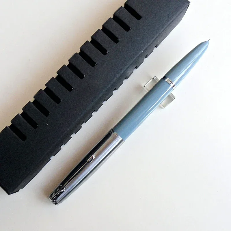 Ручка перьевая YONGSHENG 601 с разноцветным стальным колпачком автоматическая ручка