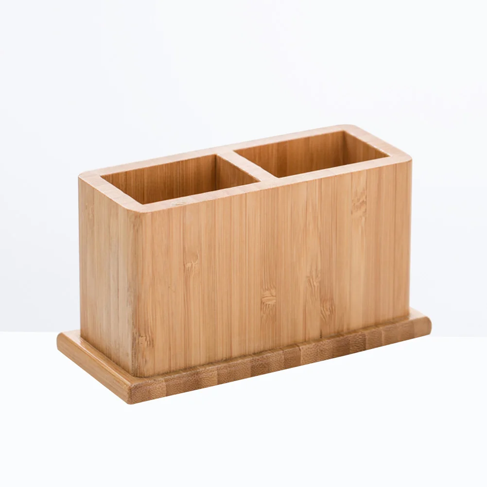 

Wooden Organizer Box Household Tools Utensil Container Tea Organizer Box Silverware Buffet Caddy Wood Kitchen Tool Organizer