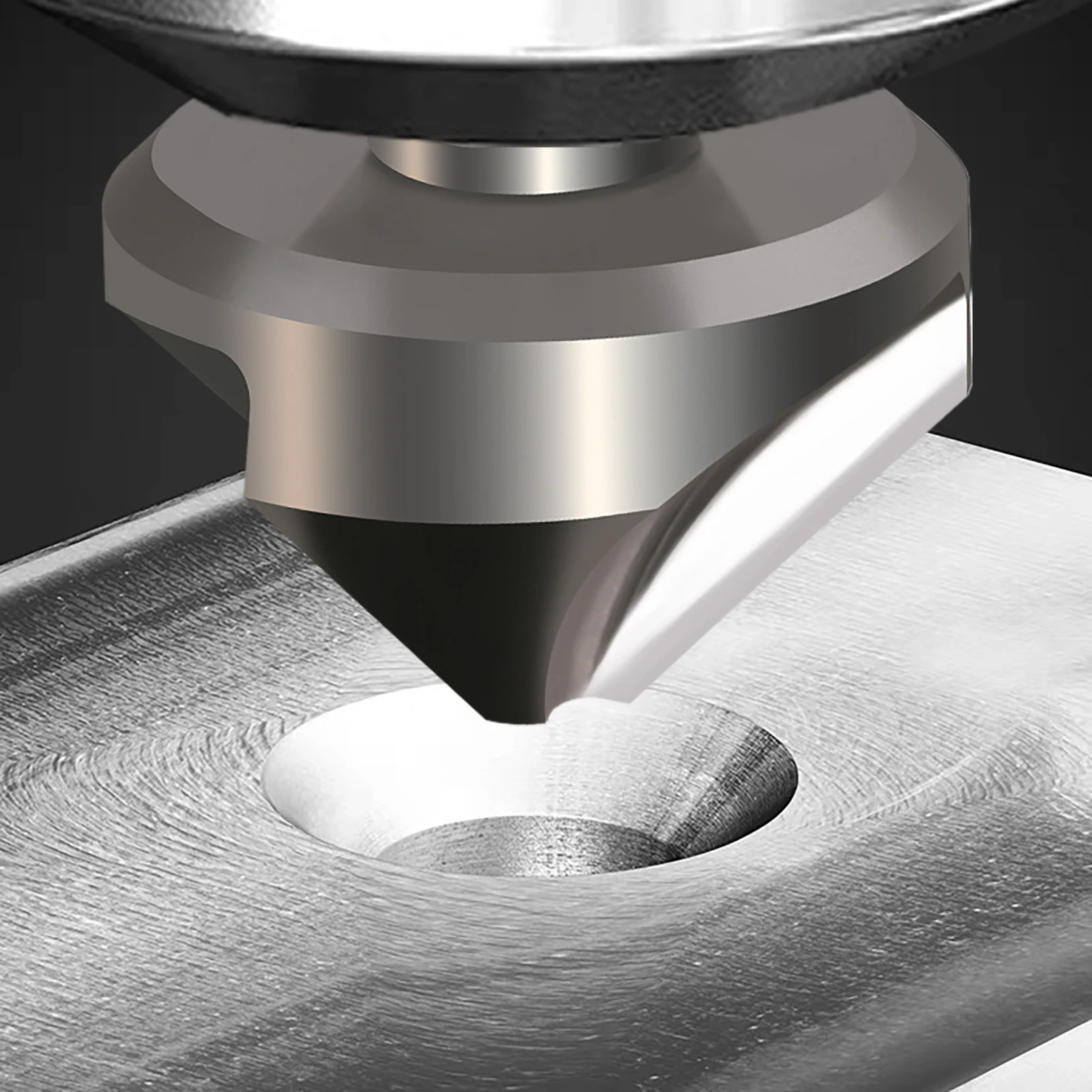 Зенковка из быстрорежущей стали 30 40 50 мм с сварочным хвостовиком 3/4 дюйма 3 лезвия