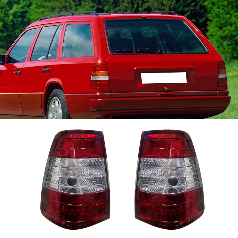 Фото Для Mercedes Benz E-Class W124 1985 1986-1996 задний фонарь заднего хода поворотный мигающий свет сигнальная лампа дальнего света без лампы №1
