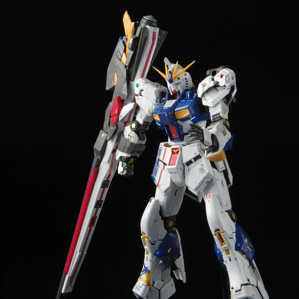Фото Bandai натуральная RG RX-93ff V GUNDAM аниме фигурка в сборе модель игрушки Коллекционная модель украшения подарки для детей №3