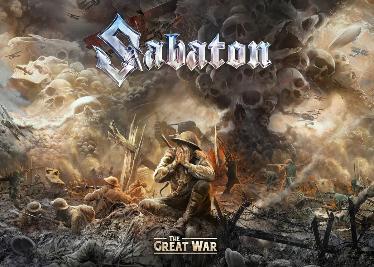 

Настенный плакат Sabaton на холсте