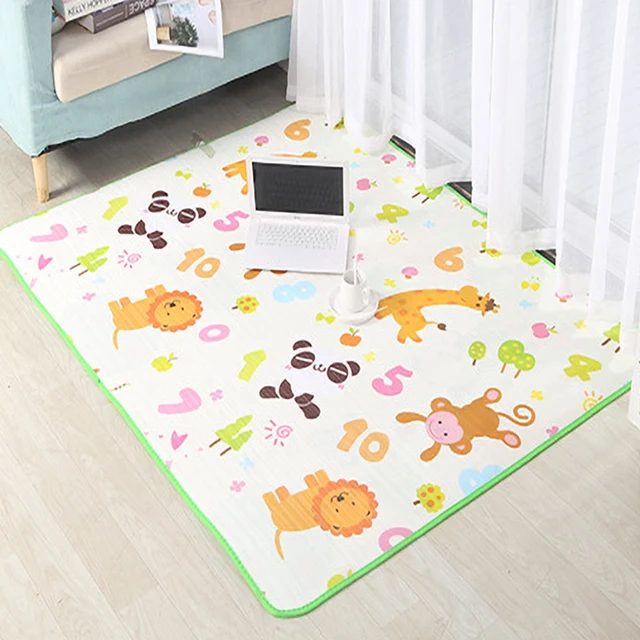 120*90cm Baby Play Mat EPE Activity Gym Kids Crawling Mats Carpet Baby Game Carpet for Children Rug Floor Newborns Eva Foam Toys 3