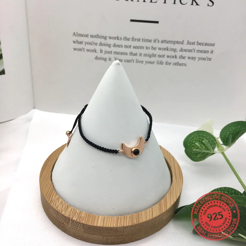 TS-SL006 High Quality Original Fine Spanish Bear Gemstone Pendant Necklace Self-designed Jewelry Sterling Silver Bracelet