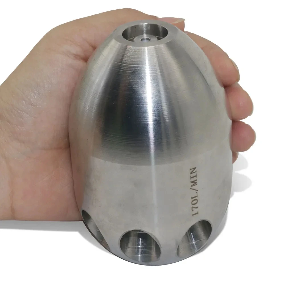 Вращающаяся насадка высокого давления 360 л/мин сопло на градусов из нержавеющей