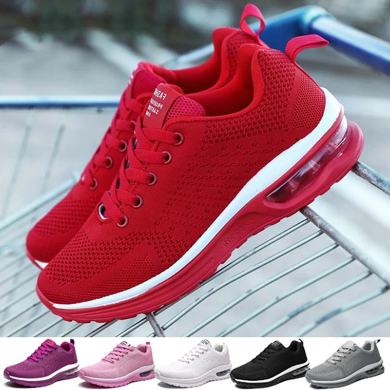 

Женская спортивная обувь унисекс, модные кроссовки для бега, обувь для влюбленных, удобная дышащая сетчатая обувь для женщин, модная обувь