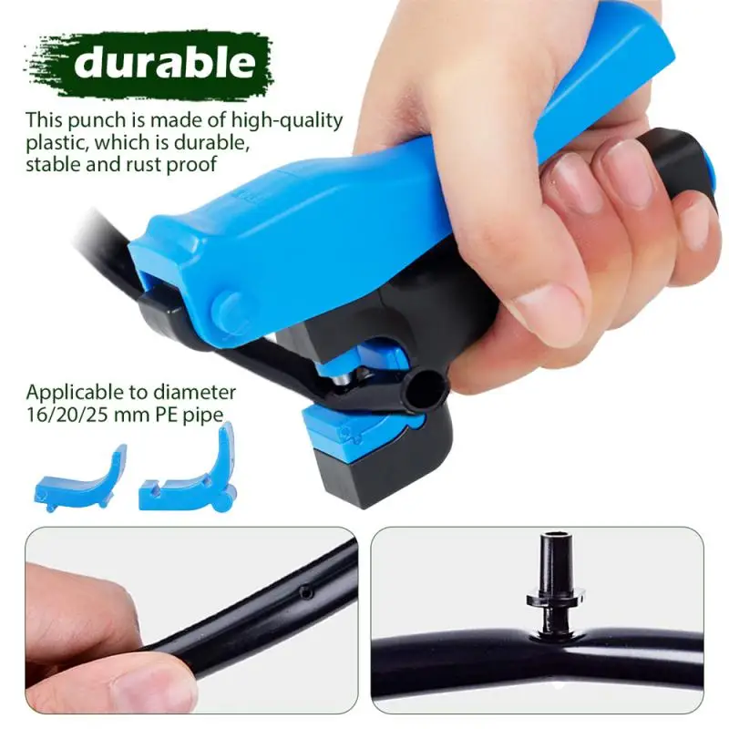 

Hole Opener Hole Punch Thicken Anti-rust Non-slip Handle Strong And Sturdy Irrigation Kit Hole Tool Easy To Carry Simple To Use