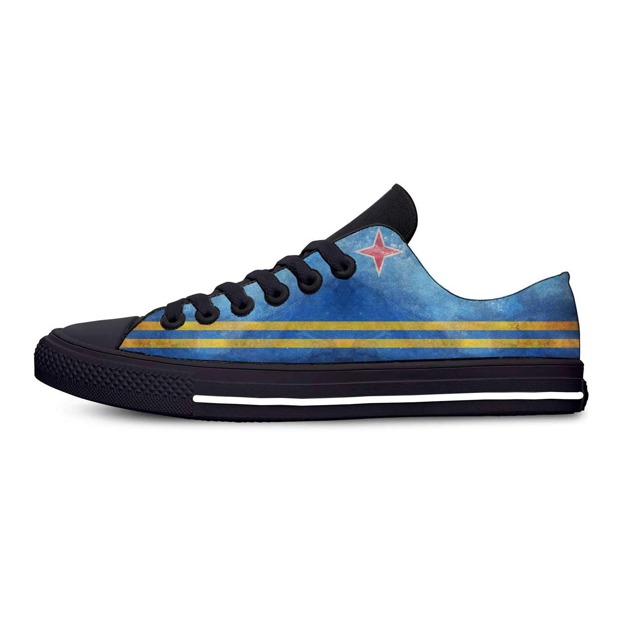 Кроссовки Аруба с флагом патриотической гордости модная смешная популярная