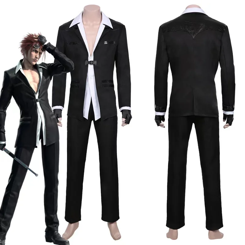 

Anime Final Fantasy VII Reno Cosplay Costumes Halloween Costumes for Women Christmas Party Uniform A Suit Colthes Suit