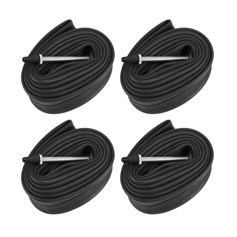 4Pack Bike Inner Tube Bicycle Tires Inner Tube with 60mm 451 French Nozzle 20X1-1/8 for Folding Bicycle MTB Road Bike