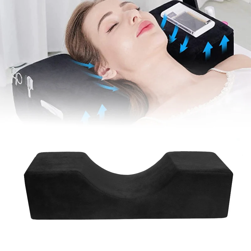

Professional Eyelash Elastic Neck Support Pillow
