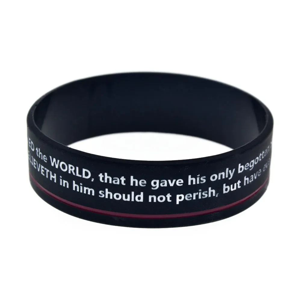 25 шт. браслеты из силикона и резины 1 дюйм